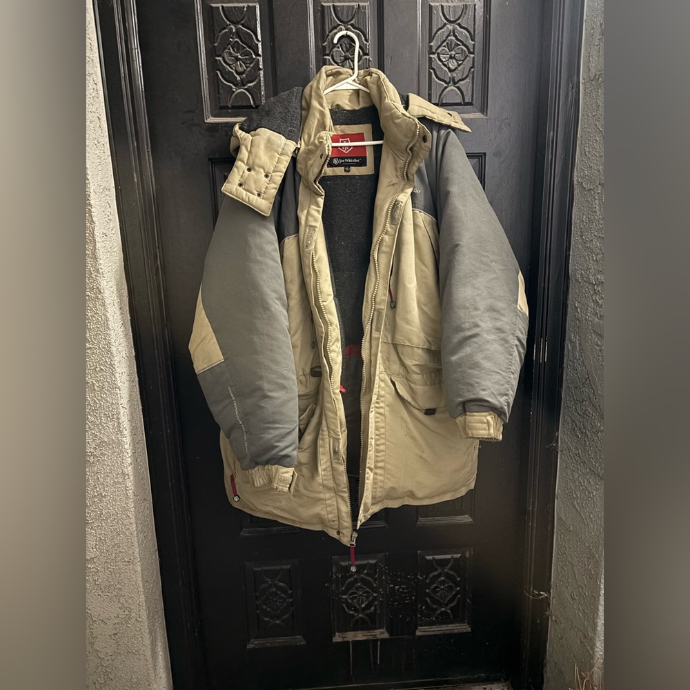 XL Mens. URBAN EXPEDITION 700 USA TEAM Joe Whistler Goose Down Parka Coat